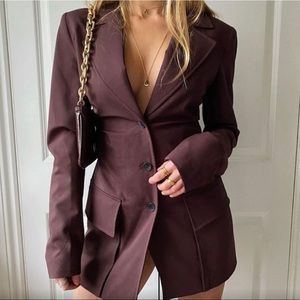 Zara long blazer / XS